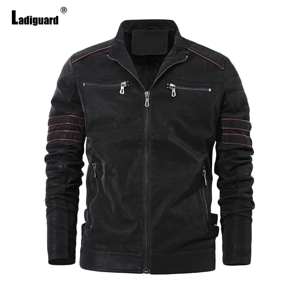2025 Men's Pu Leather Jackets Motorcycle Biker Outerwear Soft Luxury Faux Leather Jacket Mens Fashion Multi-Zipper Coats New
2025 Men's Pu Leather Jackets Motorcycle Biker Outerwear Soft Luxury Faux Leather Jacket Mens Fashion Multi-Zipper Coats New