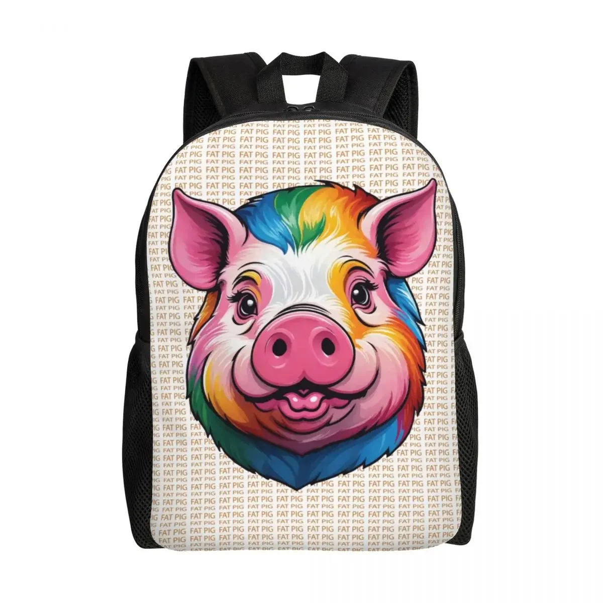 Custom 3D Print Cute Fat Pig Face Backpacks for Girls Boys Animal Piggy Lover School College Travel Bags Women Men Bookbag
Custom 3D Print Cute Fat Pig Face Backpacks for Girls Boys Animal Piggy Lover School College Travel Bags Women Men Bookbag