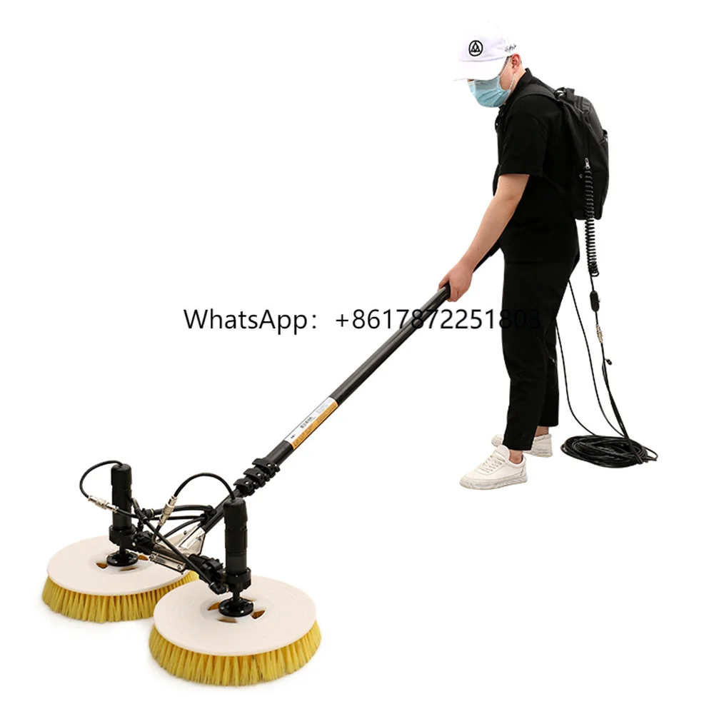 Best Electric Solar Cleaning Brushes Electric Cleaning Brush for Solar Panel Double Head
Best Electric Solar Cleaning Brushes Electric Cleaning Brush for Solar Panel Double Head