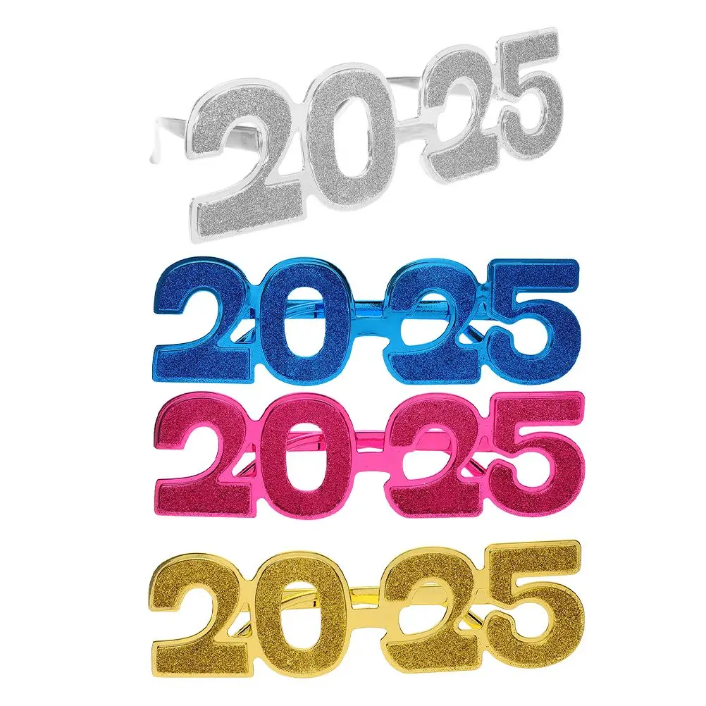 4 Pcs Electroplating Powder Glasses 2025 Modeling Eyewear Party Supplies New Year Props Photo Accessories Plastic Frames
4 Pcs Electroplating Powder Glasses 2025 Modeling Eyewear Party Supplies New Year Props Photo Accessories Plastic Frames