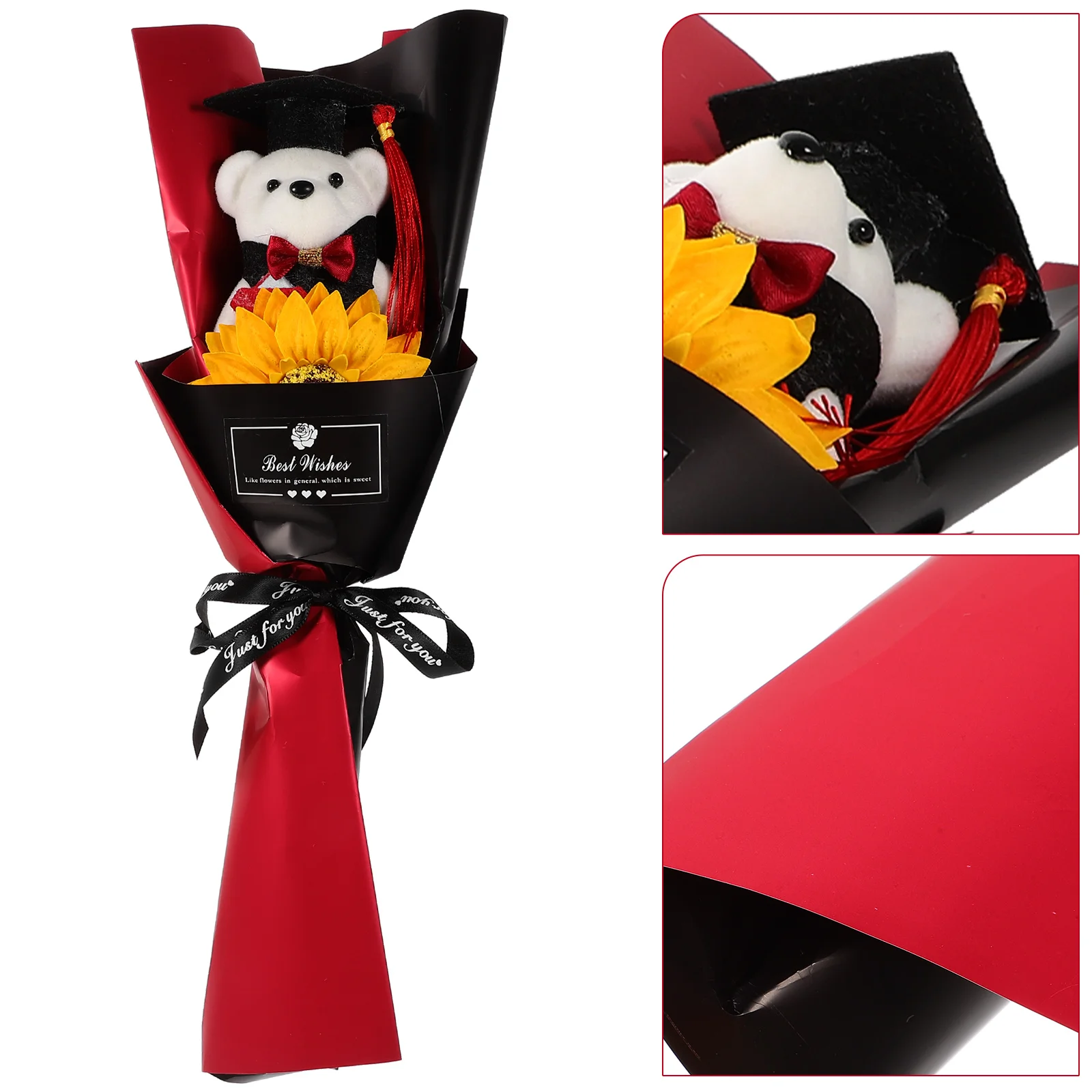 The Gift Doctor Bear Simulation Bouquet Grad Banquet with Graduation Gifts Graduates Accessories
The Gift Doctor Bear Simulation Bouquet Grad Banquet with Graduation Gifts Graduates Accessories
