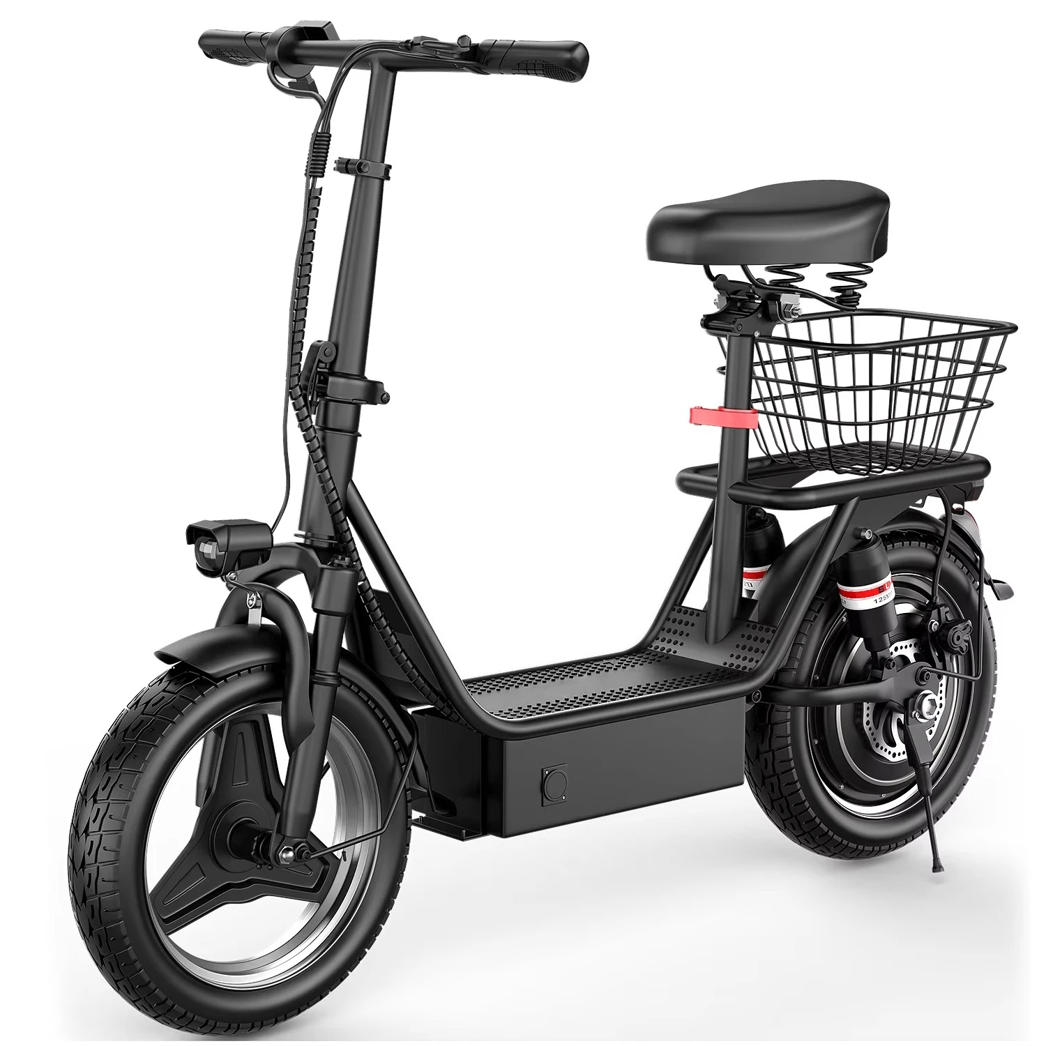 500W electric scooter powerful electric scooter thickened aluminum alloy adult rear car basket
500W electric scooter powerful electric scooter thickened aluminum alloy adult rear car basket