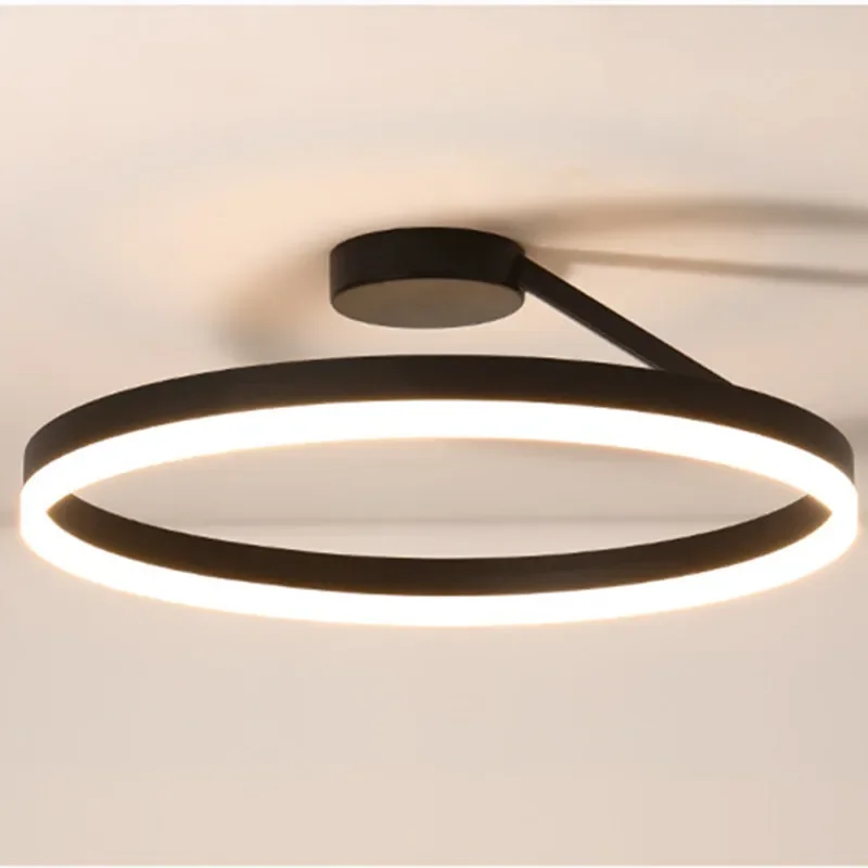 Modern Led Ring Ceiling Dimmable Chandelier Black White for Bedroom Table Dining Living Room Minimalist Pendant Lamps Lighting
Modern Led Ring Ceiling Dimmable Chandelier Black White for Bedroom Table Dining Living Room Minimalist Pendant Lamps Lighting