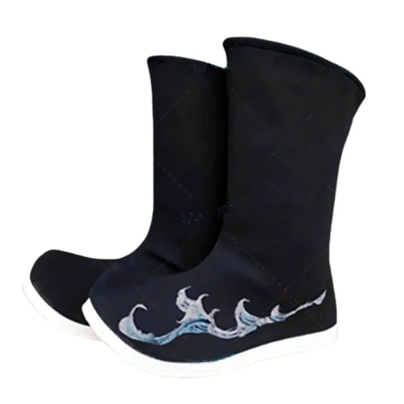 OP Chinese Ancient Upturned Cloth Swordsman Boots Black White Han Dynasty China Shoes Hanfu Warrior Cosplay Access 96,;[69
OP Chinese Ancient Upturned Cloth Swordsman Boots Black White Han Dynasty China Shoes Hanfu Warrior Cosplay Access 96,;[69