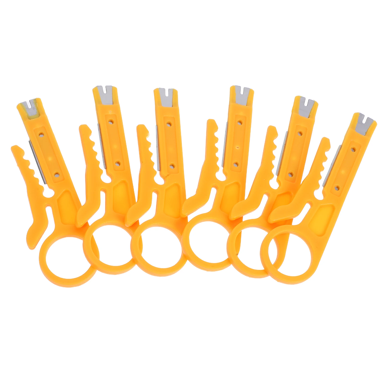 6pcs Strippers Electrician Tools Stainless Steel Multi Purpose Cutting Micro Wire Stripper Tool Small Pliers Household Use 
6pcs Strippers Electrician Tools Stainless Steel Multi Purpose Cutting Micro Wire Stripper Tool Small Pliers Household Use