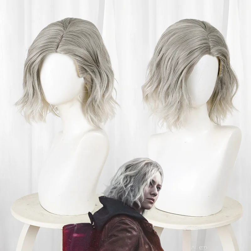 Парик для косплея Грейс Ашкрофт из игры Resident Evil 9, платиновый градиент, кудрявые короткие волосы, для женщин, на каждый день, для Хэллоуина, реквизит для вечеринок
Парик для косплея Грейс Ашкрофт из игры Resident Evil 9, платиновый градиент, кудрявые короткие волосы, для женщин, на каждый день, для Хэллоуина, реквизит для вечеринок