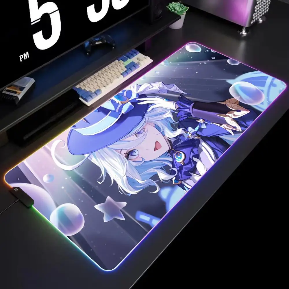 Коврик для мыши Furina RGB с подсветкой, игровой коврик для стола, аксессуары для геймеров, большой коврик для мыши
Коврик для мыши Furina RGB с подсветкой, игровой коврик для стола, аксессуары для геймеров, большой коврик для мыши