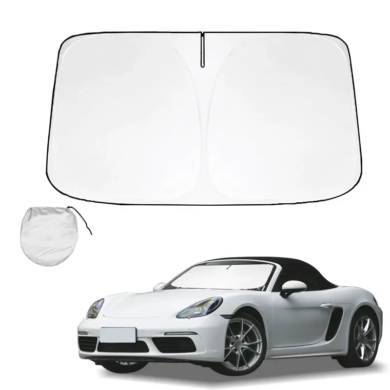 for Porsche 718 Car Windshield Sun Shade Reflector Sunshade Offers Protection for Car Interior Yuan Plus Accessories
for Porsche 718 Car Windshield Sun Shade Reflector Sunshade Offers Protection for Car Interior Yuan Plus Accessories