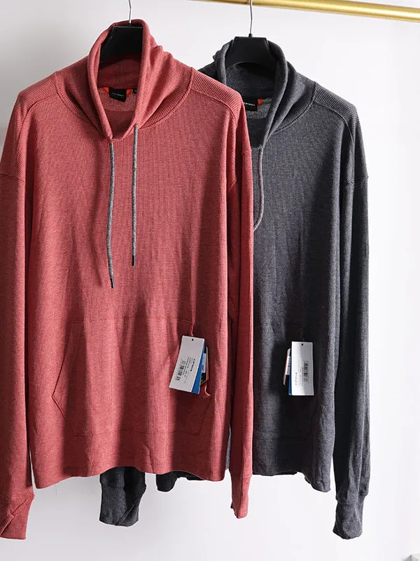 Spring Autumn Knitted High Collar Men's Sweatshirt Long Sleeve Absorbent Breathable Elastic Quick Dry Loose Overhead Shirt
Spring Autumn Knitted High Collar Men's Sweatshirt Long Sleeve Absorbent Breathable Elastic Quick Dry Loose Overhead Shirt