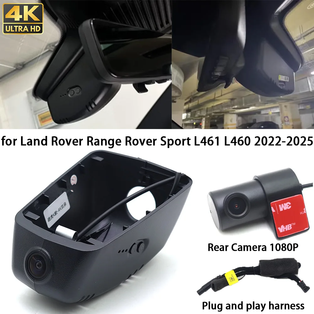 for Land Rover Range Rover Sport L461 L460 2022-2025 4K Dash Cam Front Rear Camera DVR Plug and Play Video Recorder Wifi 2160P
for Land Rover Range Rover Sport L461 L460 2022-2025 4K Dash Cam Front Rear Camera DVR Plug and Play Video Recorder Wifi 2160P