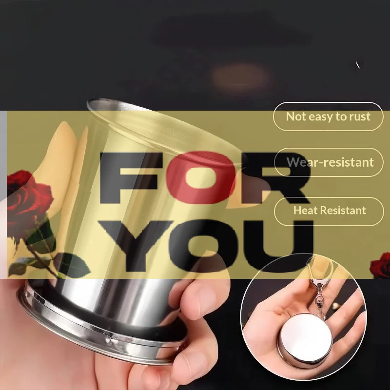 【OD】Stainless Steel Folding Cup Camping Cookware Retractable Cup Teacups Teaware Camp Utensils Tableware Folded Cup New
【OD】Stainless Steel Folding Cup Camping Cookware Retractable Cup Teacups Teaware Camp Utensils Tableware Folded Cup New