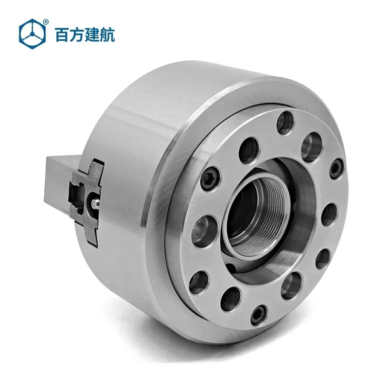 Baifang Jianhang CNC lathe hollow three jaw chuck hydraulic and hard chuck hydraulic pressure 6-inch 8-inch high-precision
Baifang Jianhang CNC lathe hollow three jaw chuck hydraulic and hard chuck hydraulic pressure 6-inch 8-inch high-precision