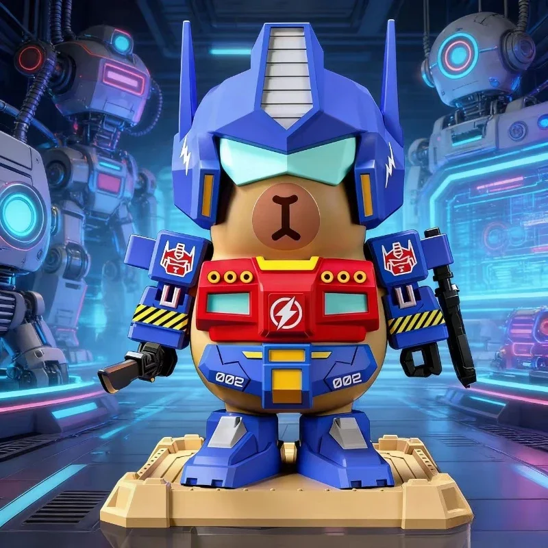 Capybara Mecha Assembly Model Kit, Magnetic Connection Movable Joint Desktop Ornament Collectible Craft Gift
Capybara Mecha Assembly Model Kit, Magnetic Connection Movable Joint Desktop Ornament Collectible Craft Gift