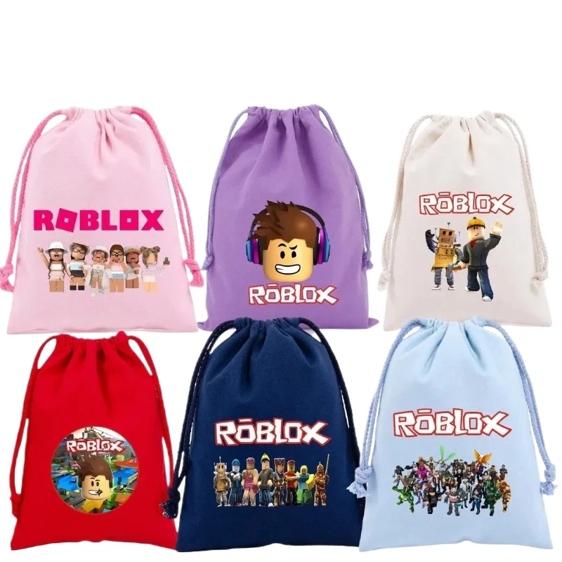ROBLOX New Style Cartoon Canvas Drawstring Travel Storage Bag Kids Organizer Pouch Decorative Supplies Gift
ROBLOX New Style Cartoon Canvas Drawstring Travel Storage Bag Kids Organizer Pouch Decorative Supplies Gift