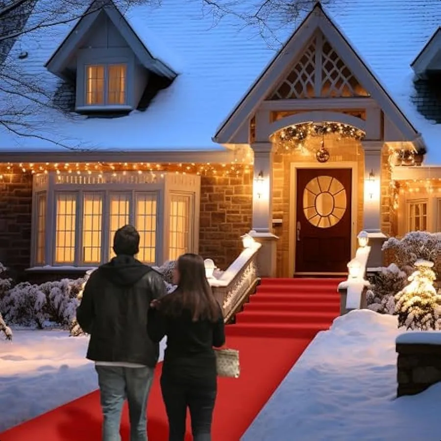 Red Carpet Runner for Party140GSM 2.6FTx15FT Carpet Party Decorations Runway Rug for Prom Felt NonWoven Fabric Runner Rug for W
Red Carpet Runner for Party140GSM 2.6FTx15FT Carpet Party Decorations Runway Rug for Prom Felt NonWoven Fabric Runner Rug for W