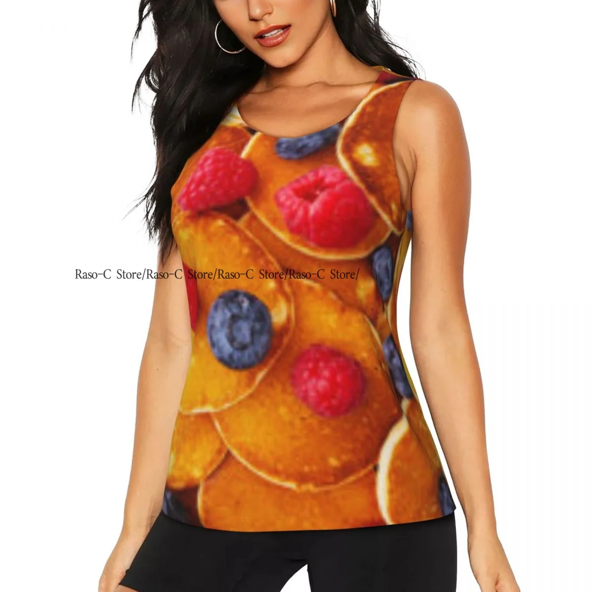 Women Sexy Vest Mini Pancakes Sleeveless Round Neck Tank Tops Female Casual Basic Camisole
Women Sexy Vest Mini Pancakes Sleeveless Round Neck Tank Tops Female Casual Basic Camisole