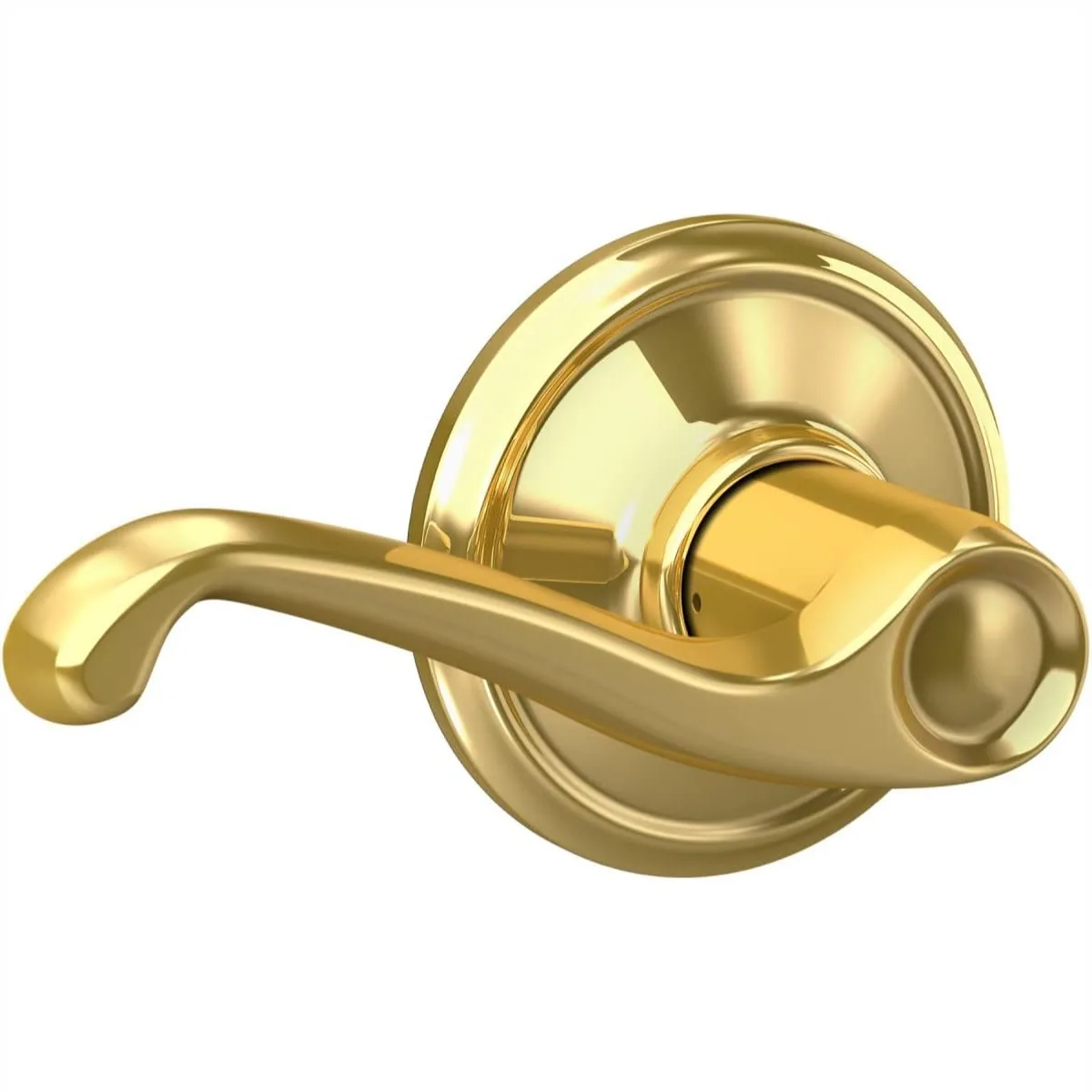 Door Lever for Hall & Closet, Passage Lock, Bright Brass, Easy Install
Door Lever for Hall & Closet, Passage Lock, Bright Brass, Easy Install