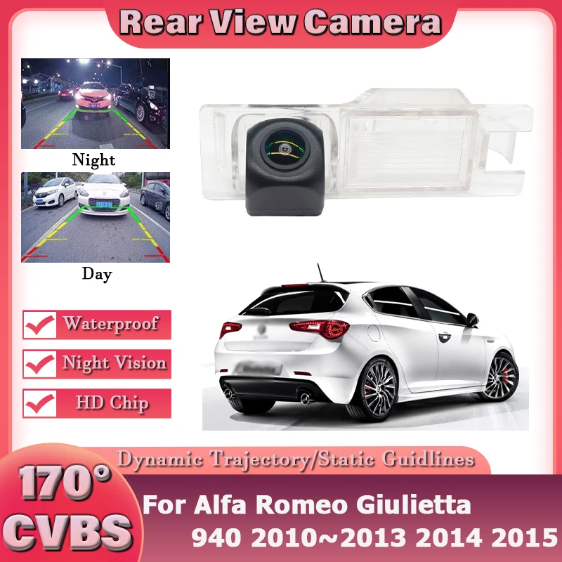 170 ° Широкоугольная CCD HD автомобильная камера заднего вида для Alfa Romeo Giulietta 940 2010-2015, водонепроницаемая резервная камера ночного видения
170 ° Широкоугольная CCD HD автомобильная камера заднего вида для Alfa Romeo Giulietta 940 2010-2015, водонепроницаемая резервная камера ночного видения