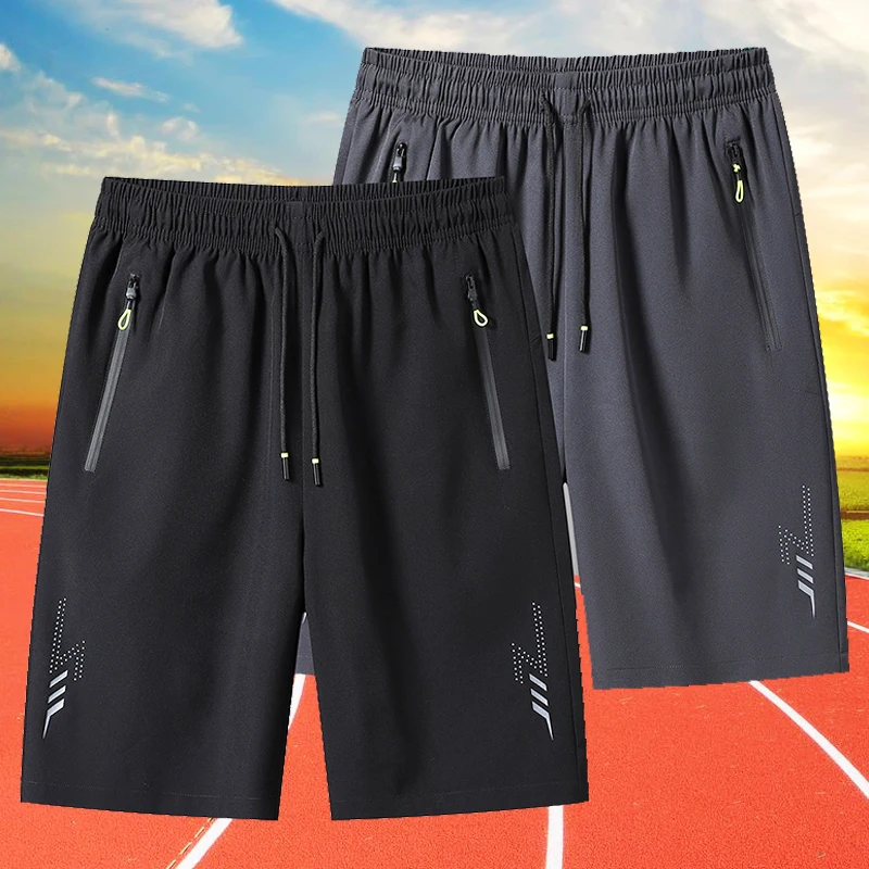 Summer Men's Shorts Cool Sportswear Running Sport Shorts Casual Bottoms Gym Fitness Training Jogging Short Pants Men Black Gray
Summer Men's Shorts Cool Sportswear Running Sport Shorts Casual Bottoms Gym Fitness Training Jogging Short Pants Men Black Gray