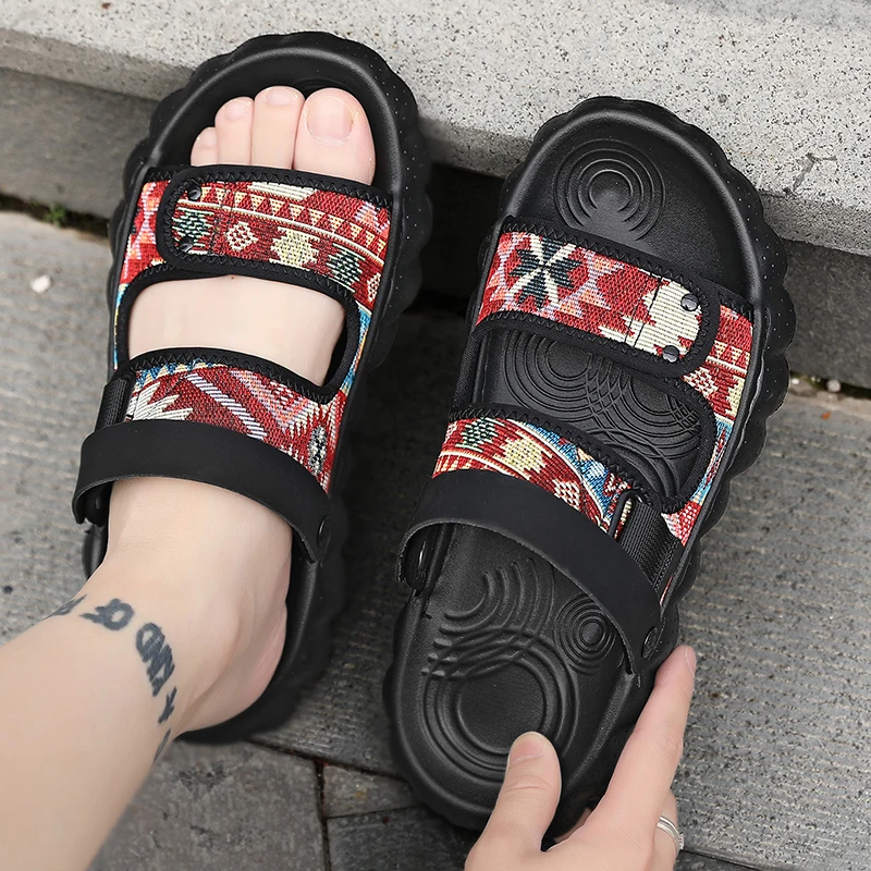 Open Toe Men Summer Sandals Skin Friendly Material Anti Slip Wearproof Bottom Long Time Outdoor Walking Leisure Shoes
Open Toe Men Summer Sandals Skin Friendly Material Anti Slip Wearproof Bottom Long Time Outdoor Walking Leisure Shoes