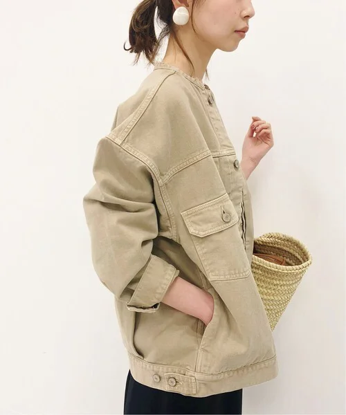 Весна 2026: Повседневный топ из смесового хлопка с эффектом потертости, круглым вырезом, свободного кроя, универсальная верхняя одежда, IENA, с длинными рукавами, на пуговицах, однотонный
Весна 2026: Повседневный топ из смесового хлопка с эффектом потертости, круглым вырезом, свободного кроя, универсальная верхняя одежда, IENA, с длинными рукавами, на пуговицах, однотонный