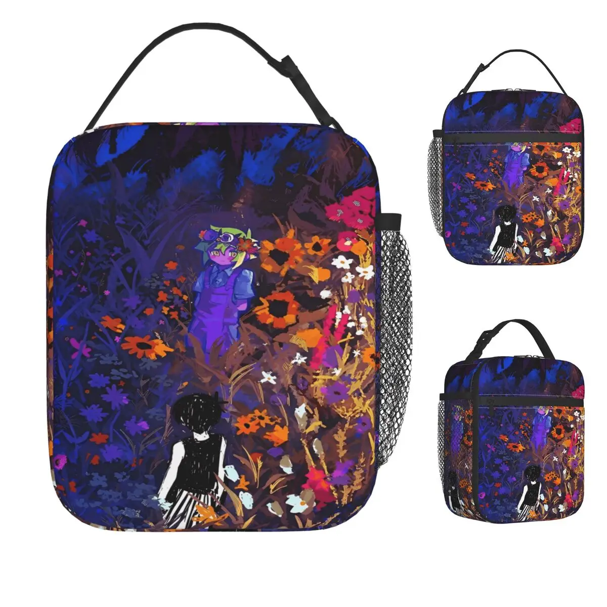 Сумка для обеда в стиле аниме Basil Sunny Omori, удобная коробка для обеда, школьная сумка-холодильник с графическим рисунком, модная водонепроницаемая сумка-тоут для еды
Сумка для обеда в стиле аниме Basil Sunny Omori, удобная коробка для обеда, школьная сумка-холодильник с графическим рисунком, модная водонепроницаемая сумка-тоут для еды