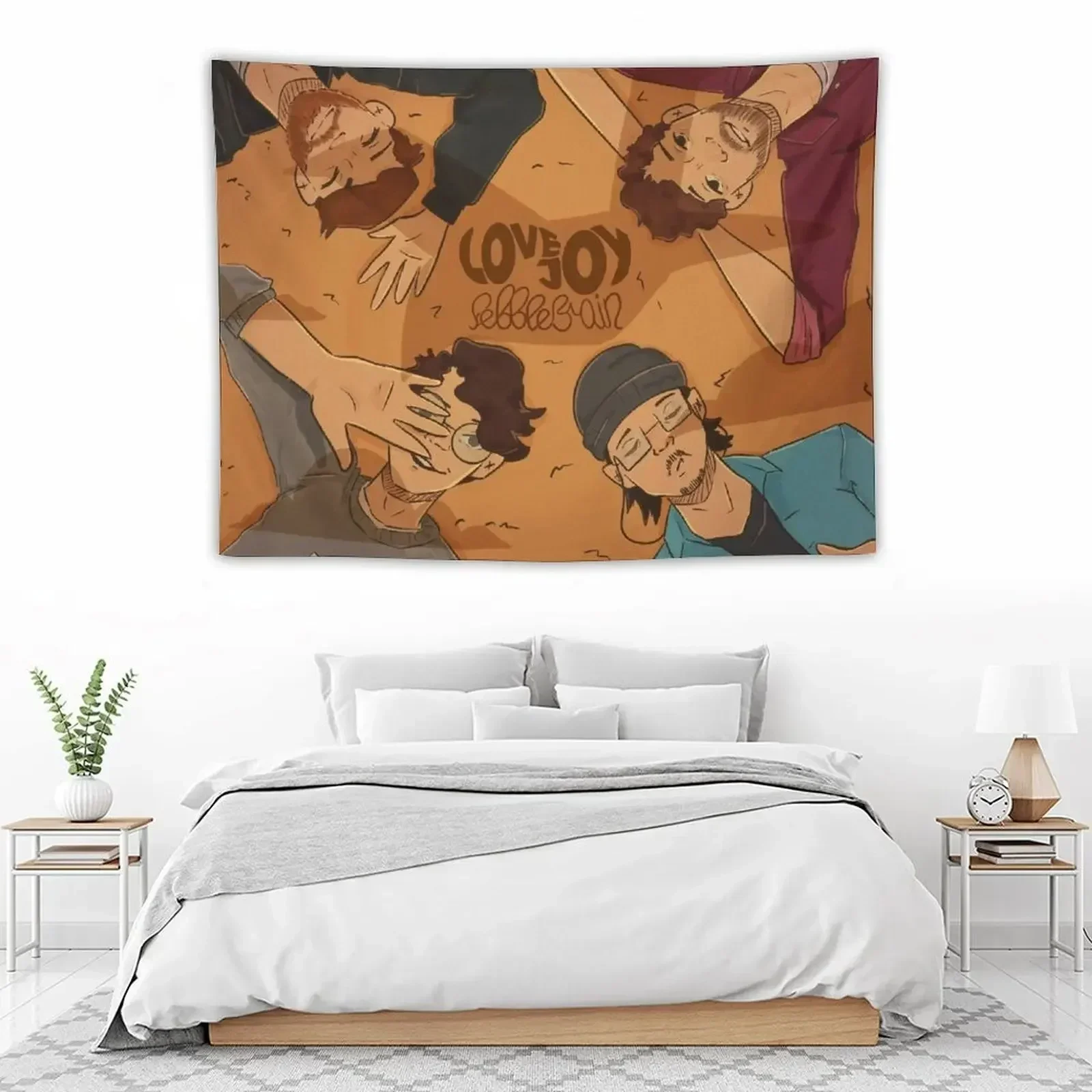 Lovejoy - Pebble Brain Four Teenagers Tapestry Wall Hanging Decorative Wall Room Decor Cute Bedroom Decor Aesthetic Tapestry
Lovejoy - Pebble Brain Four Teenagers Tapestry Wall Hanging Decorative Wall Room Decor Cute Bedroom Decor Aesthetic Tapestry