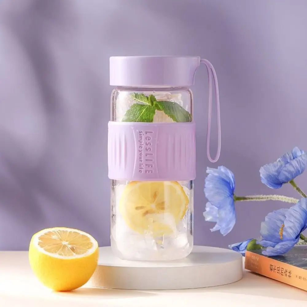 Anti-scalding Glass Water Bottle Large Capacity Leak Proof Colorful Glass Cup 480ML Lesslife Outdoor Sports Kettle Unisex
Anti-scalding Glass Water Bottle Large Capacity Leak Proof Colorful Glass Cup 480ML Lesslife Outdoor Sports Kettle Unisex