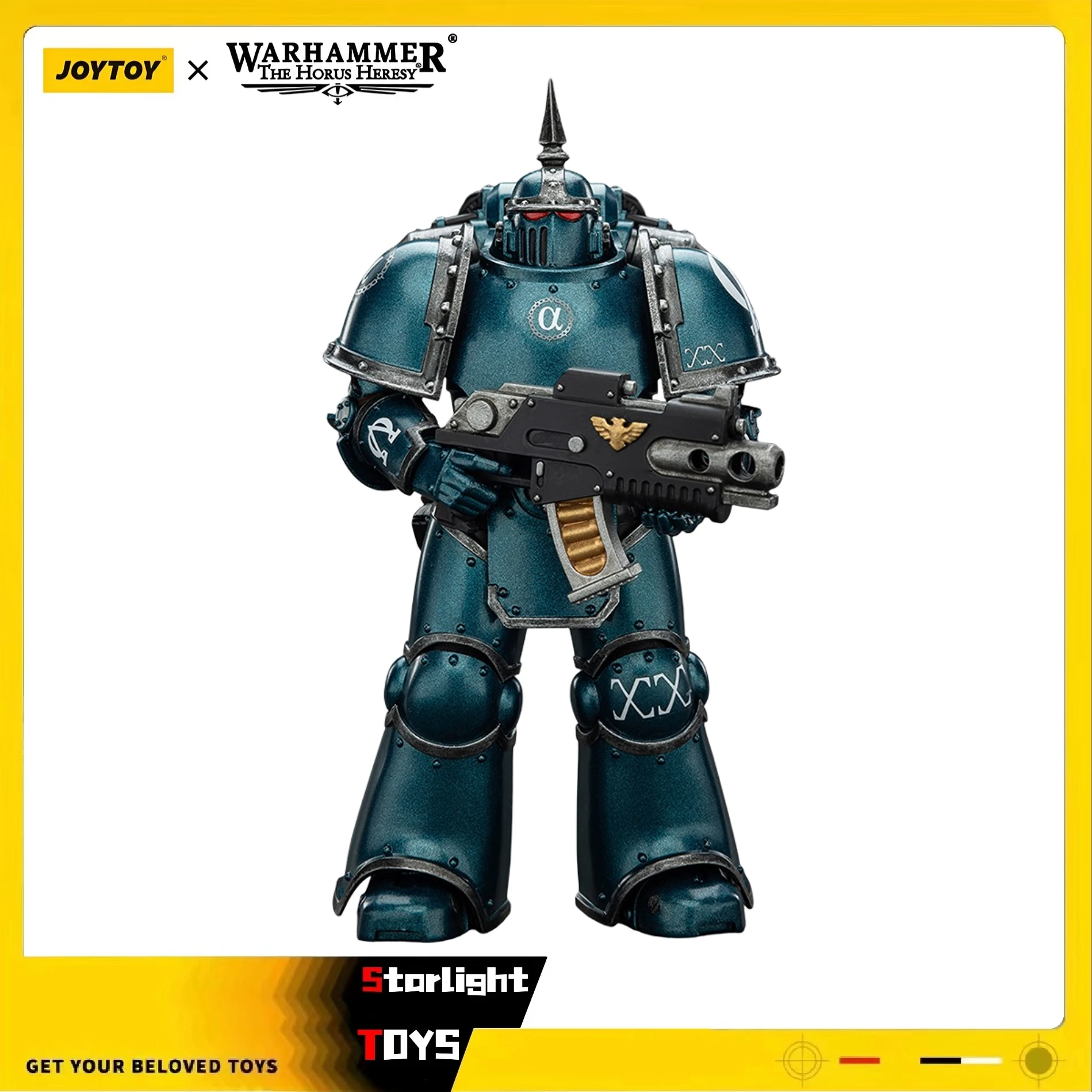 JOYTOY Warhammer 40K Alpha Legion MK lll Тактический легионер 1/18 Фигурка Модель игрушки
JOYTOY Warhammer 40K Alpha Legion MK lll Тактический легионер 1/18 Фигурка Модель игрушки