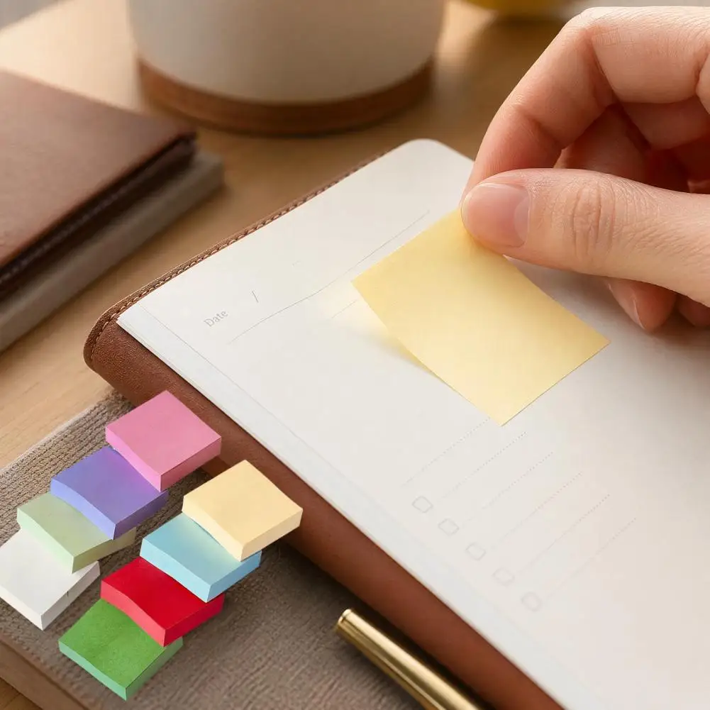 Stick Notes Removable Stick Notes 11 Pcs Set 1.5x1.5in Colorful Memo Pads 100 Sheets Per Pad for Study Office Organization
Stick Notes Removable Stick Notes 11 Pcs Set 1.5x1.5in Colorful Memo Pads 100 Sheets Per Pad for Study Office Organization