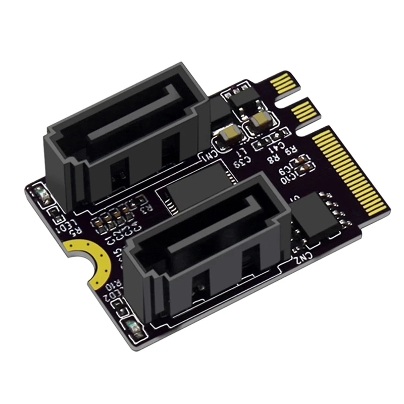 M.2 (A+E Key) To 2 Port SATA3.0 Expansion Card Key A+E Wifi M.2 To Dual Port SATA Adapter Card Free Drive JMB582 Chipset
M.2 (A+E Key) To 2 Port SATA3.0 Expansion Card Key A+E Wifi M.2 To Dual Port SATA Adapter Card Free Drive JMB582 Chipset