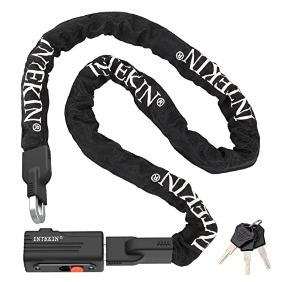 Heavy Duty 3FT 4FT 5FT Bike Chain Lock 8mm 10mm Thicker Anti-Theft Bicycle Chain Lock with 3 Keys for Bike Motorcycle in Black
Heavy Duty 3FT 4FT 5FT Bike Chain Lock 8mm 10mm Thicker Anti-Theft Bicycle Chain Lock with 3 Keys for Bike Motorcycle in Black
