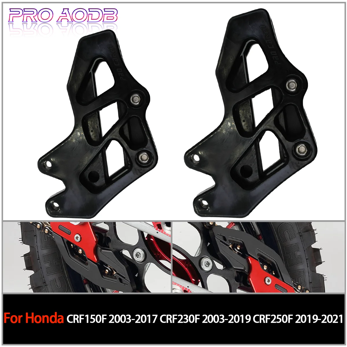 Rear Chain Guard Guide Protector ForHonda CRF150F 2003-2007 CRF230F 2003-2019 CRF250F 2019-2021 Parts 
Rear Chain Guard Guide Protector ForHonda CRF150F 2003-2007 CRF230F 2003-2019 CRF250F 2019-2021 Parts