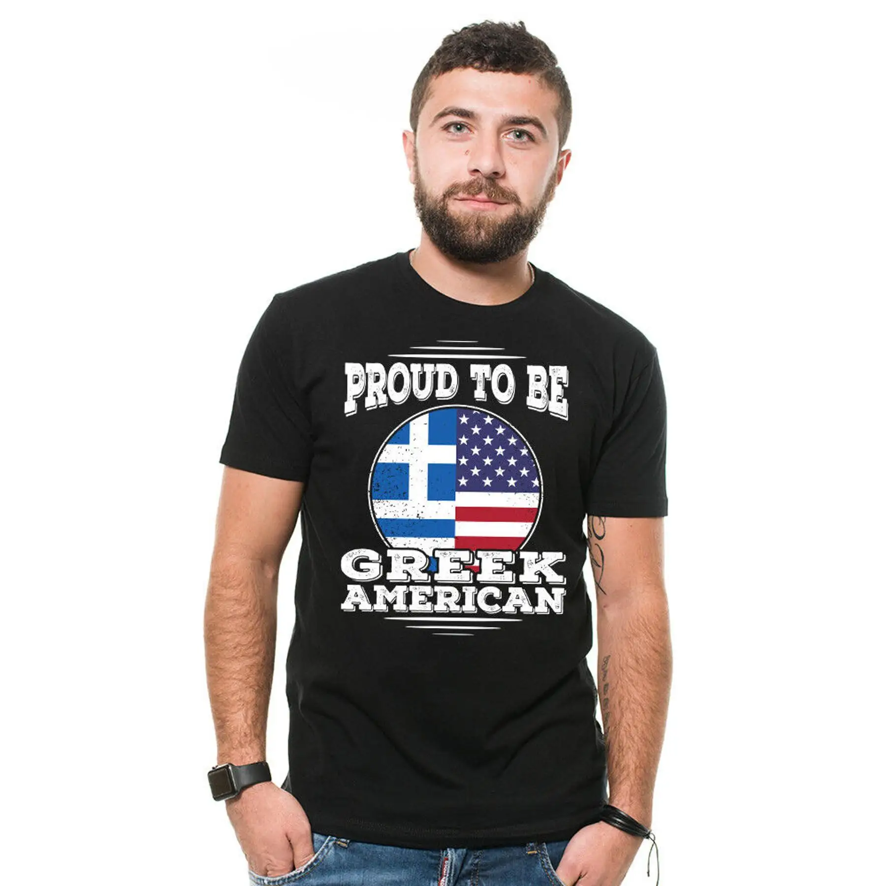 Футболка Proud To Be Greek, американская греческая футболка Diaspora Heritage
Футболка Proud To Be Greek, американская греческая футболка Diaspora Heritage