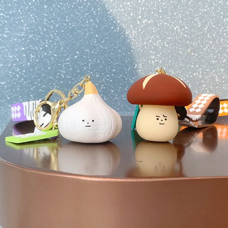 New Cute Food Keychain Fashion Korean INS Scallion Garlic Food Model Toy Valentine's Day Mobile Phone Car Bag Pendant Gift Women
New Cute Food Keychain Fashion Korean INS Scallion Garlic Food Model Toy Valentine's Day Mobile Phone Car Bag Pendant Gift Women