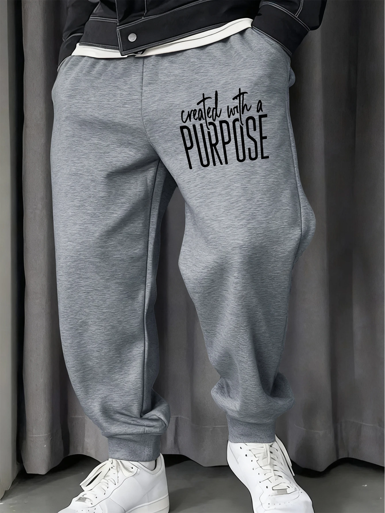 Create With A Purpose Printed Men Sweatpant Fleece Fashion Jogging Pants Hip Hop Autumn Trousers All-Match Casual Long Pant
Create With A Purpose Printed Men Sweatpant Fleece Fashion Jogging Pants Hip Hop Autumn Trousers All-Match Casual Long Pant