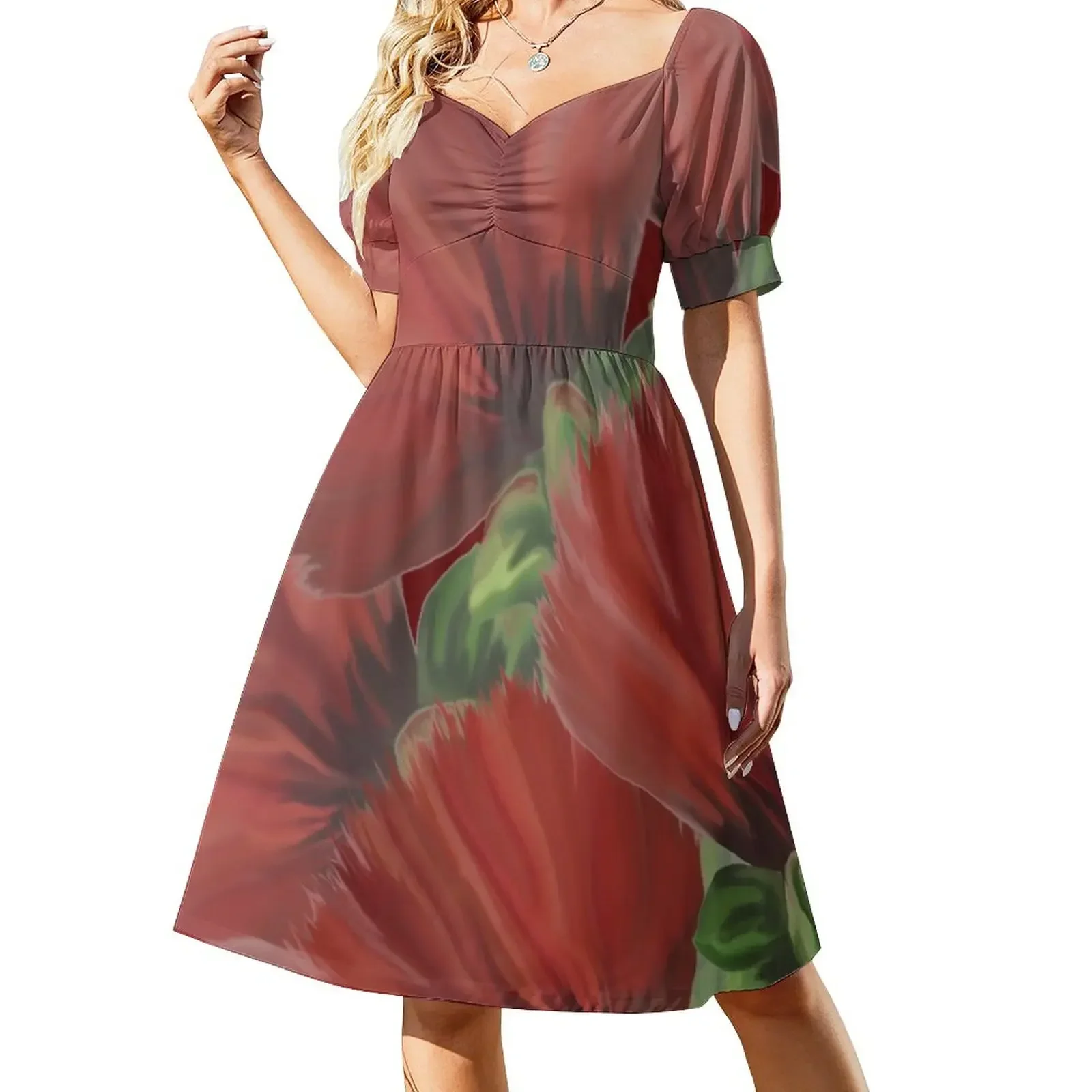 Lehua Hawaii Short-Sleeved Dress summer dress women 2025 dress for women summer
Lehua Hawaii Short-Sleeved Dress summer dress women 2025 dress for women summer