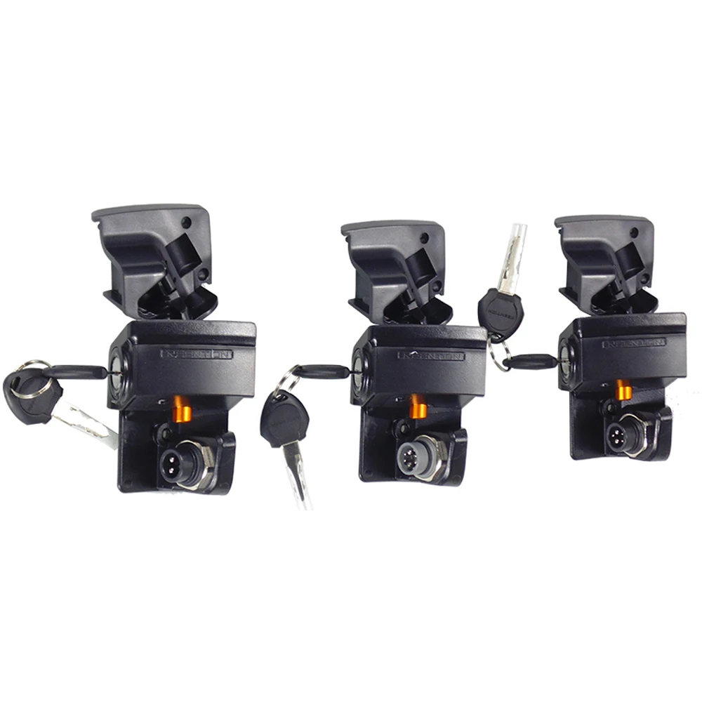 Reention Dorado Ebike Frame Mount Base Male Connector 2pins 5pins 6pins to Battery Holder
Reention Dorado Ebike Frame Mount Base Male Connector 2pins 5pins 6pins to Battery Holder