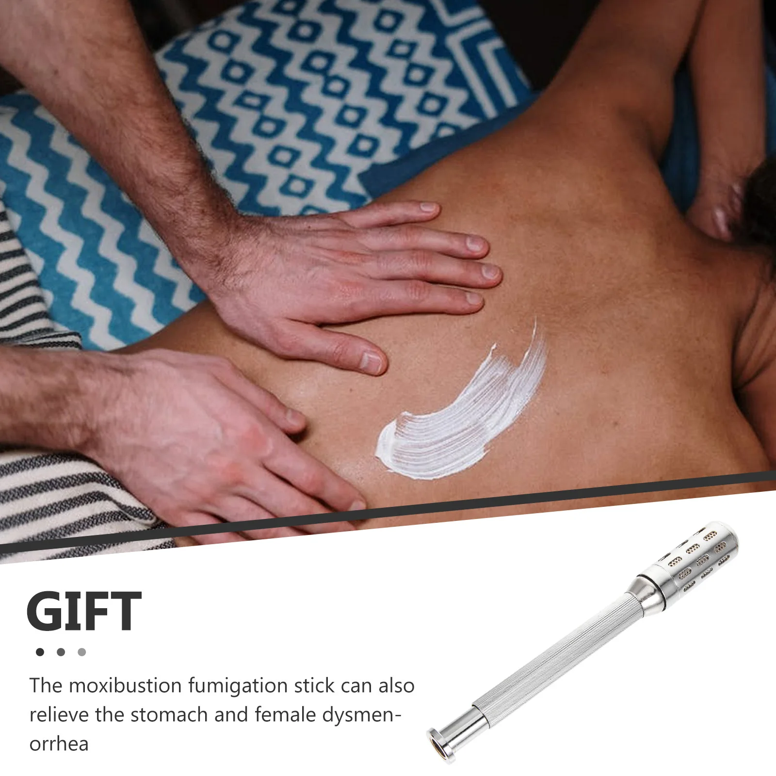 Premium Moxibustion Massage Stick Portable Hand-held Fumigation Burner for Eye Face Abdomen Foot Therapy Relieves Fatigue Dark
Premium Moxibustion Massage Stick Portable Hand-held Fumigation Burner for Eye Face Abdomen Foot Therapy Relieves Fatigue Dark