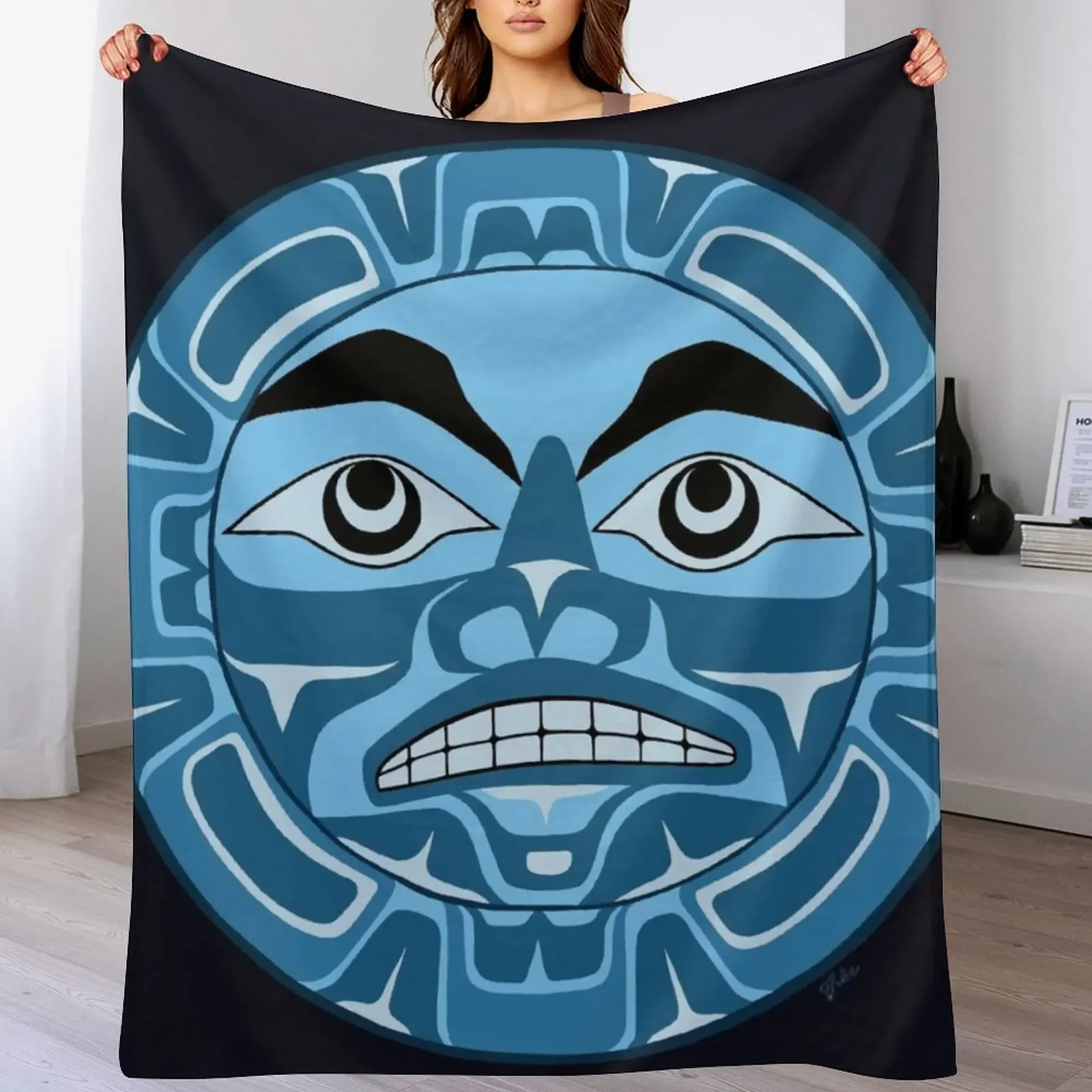Haida influenced Blue Moon, PNWstyle Throw Blanket Blankets For Baby Travel Luxury Designer Furrys Blankets
Haida influenced Blue Moon, PNWstyle Throw Blanket Blankets For Baby Travel Luxury Designer Furrys Blankets