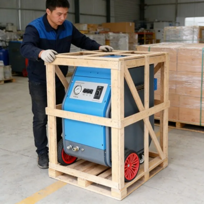 Portable Dry Ice Blasting Equipment Industrial Dry Ice Machine for Rust Paint Grease Removal Tool
Portable Dry Ice Blasting Equipment Industrial Dry Ice Machine for Rust Paint Grease Removal Tool