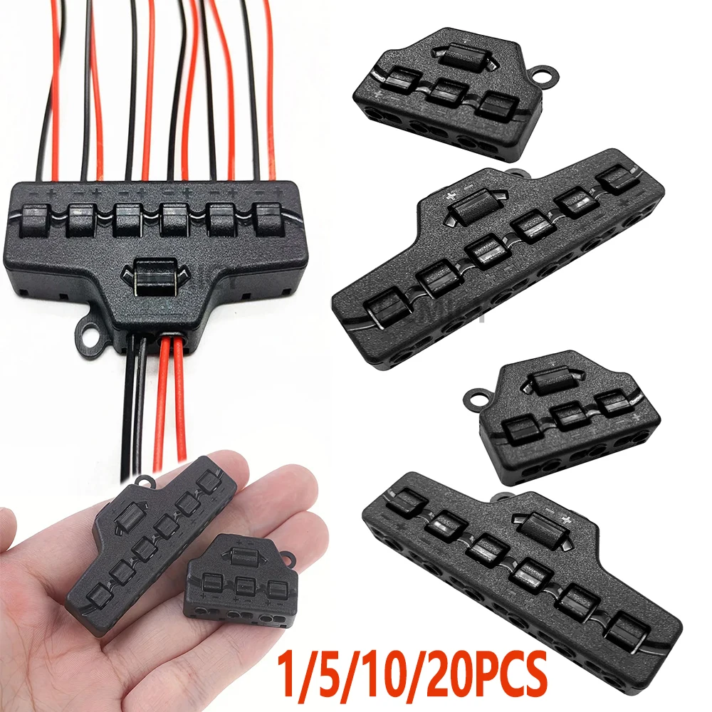 Разветвитель-блок распределительный на 3/6 портов для быстрого подключения низковольтных светодиодных лент, клеммный блок для освещения
Разветвитель-блок распределительный на 3/6 портов для быстрого подключения низковольтных светодиодных лент, клеммный блок для освещения