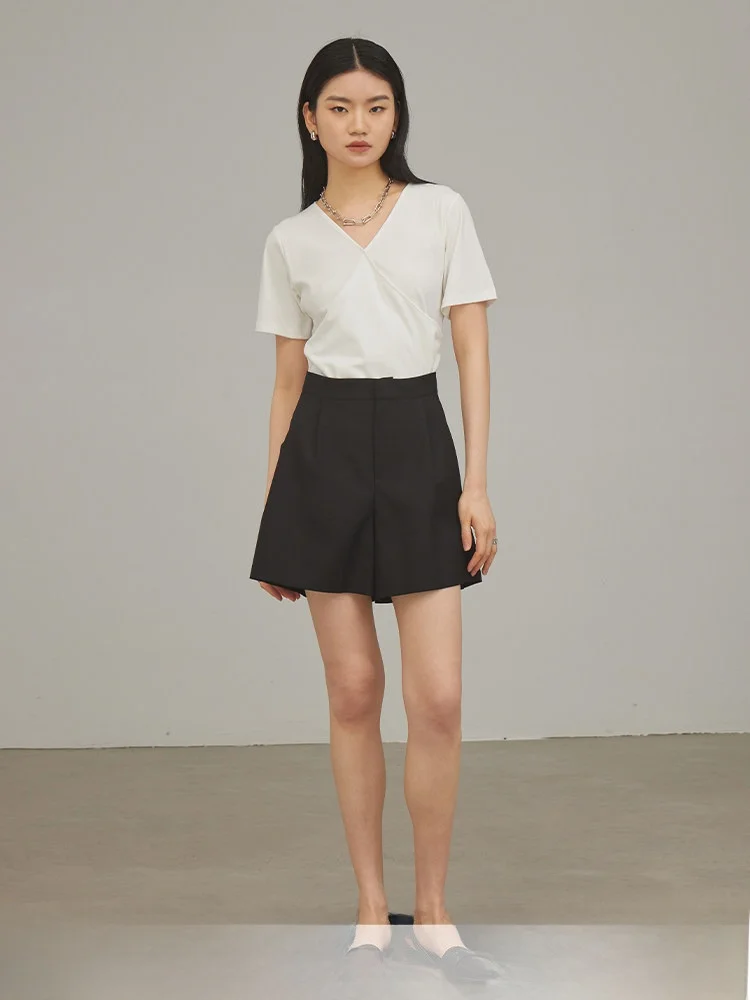 XIMUSTUDIOS Cool Lightweight High Waist Casual orts Summer New Sle Meat Concealing Slim A-Line orts Polyester Fiber
XIMUSTUDIOS Cool Lightweight High Waist Casual orts Summer New Sle Meat Concealing Slim A-Line orts Polyester Fiber