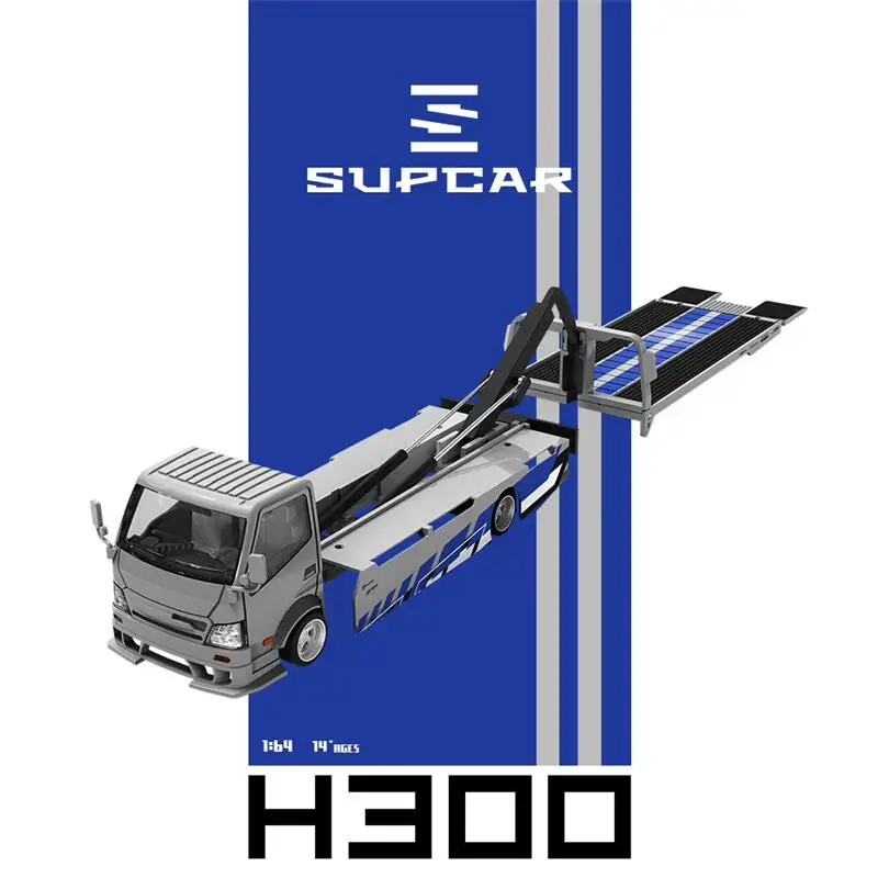 PreSale SUPCAR SC 1:64 H300 Flatbed transport trailer Die-Cast Car Model Miniature Gifts
PreSale SUPCAR SC 1:64 H300 Flatbed transport trailer Die-Cast Car Model Miniature Gifts