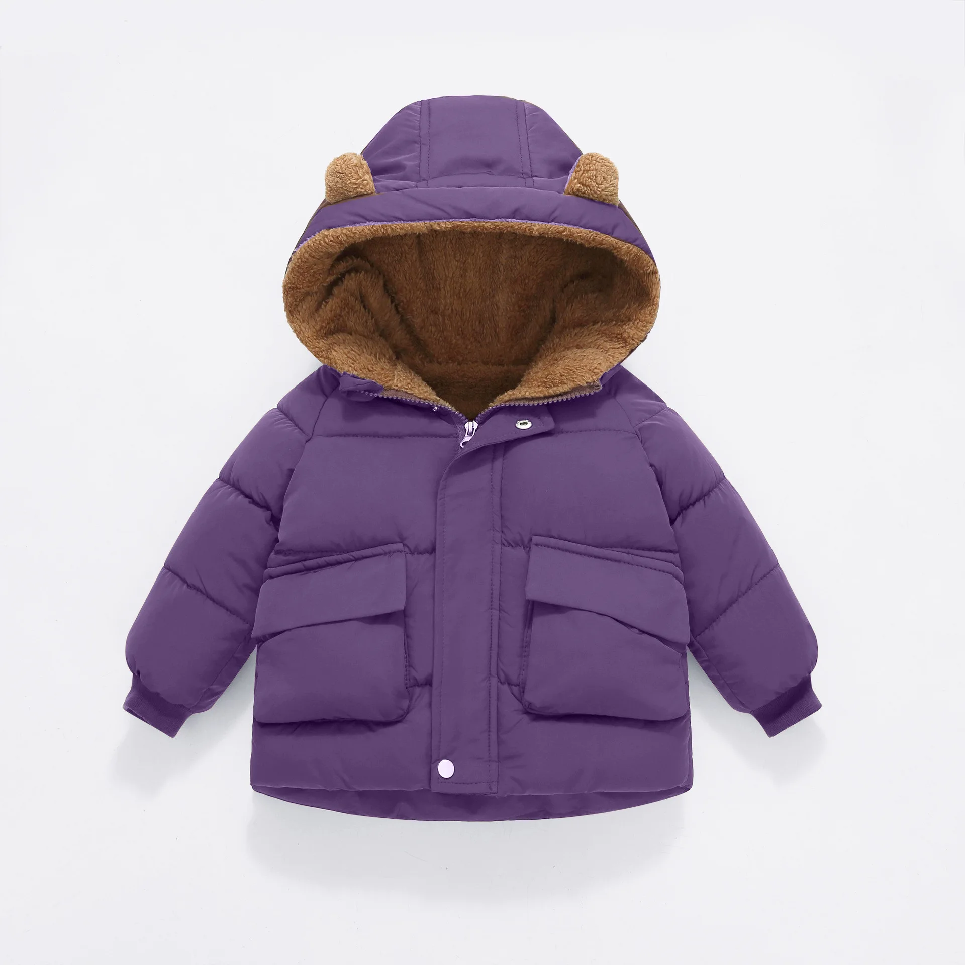 Girls Thicken Hooded Zipper Down Jackets Kids Casual Cotton-padded Plush Coat Children's Winter Warm Outerwear 2 - 6 Years Boys
Girls Thicken Hooded Zipper Down Jackets Kids Casual Cotton-padded Plush Coat Children's Winter Warm Outerwear 2 - 6 Years Boys