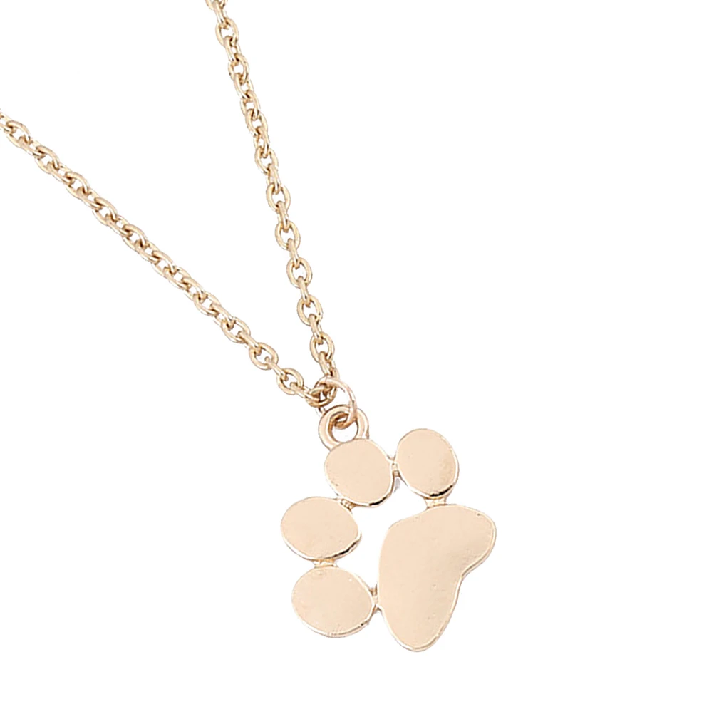 Necklace Dog Paw Jewelry Fashion Choker Clavicle Animal Pendant Women Golden Miss
Necklace Dog Paw Jewelry Fashion Choker Clavicle Animal Pendant Women Golden Miss
