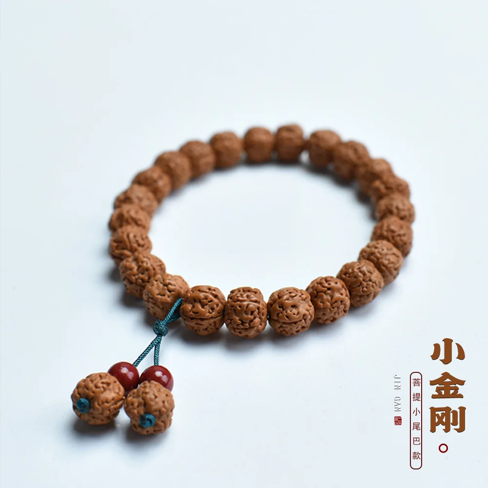 Natural Meat-Grain Small Vajra Bodhi Seed Tail Pendant Bracelet Unisex DIY Wenwan Rosary Hand Jewelry Decoration
Natural Meat-Grain Small Vajra Bodhi Seed Tail Pendant Bracelet Unisex DIY Wenwan Rosary Hand Jewelry Decoration