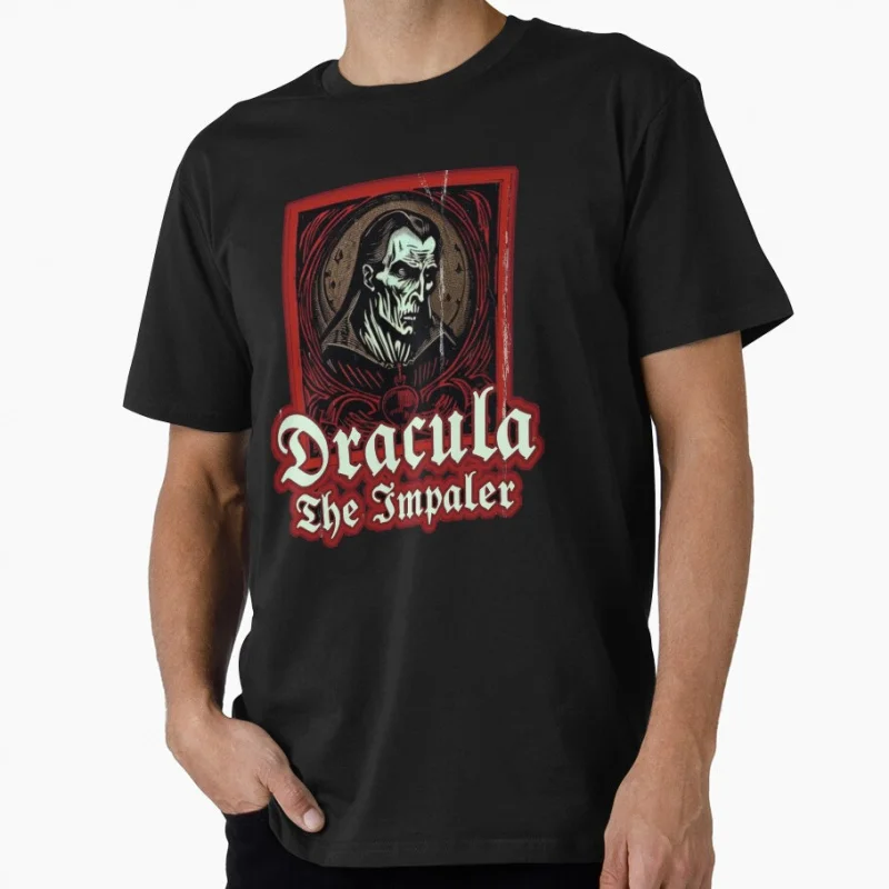 0128 Vlad The Impaler Dracula Scary halloween Gift T-Shirt Retro Horror Gothic Vampire Graphic Clothes All size Tops
0128 Vlad The Impaler Dracula Scary halloween Gift T-Shirt Retro Horror Gothic Vampire Graphic Clothes All size Tops