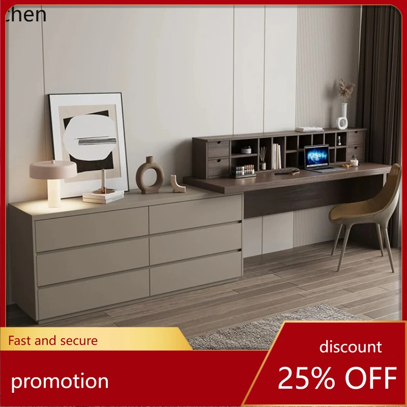 HXL Minimalist Dressing Table and Chest of Drawers Integrated Bedroom Desk Makeup Table Set
HXL Minimalist Dressing Table and Chest of Drawers Integrated Bedroom Desk Makeup Table Set