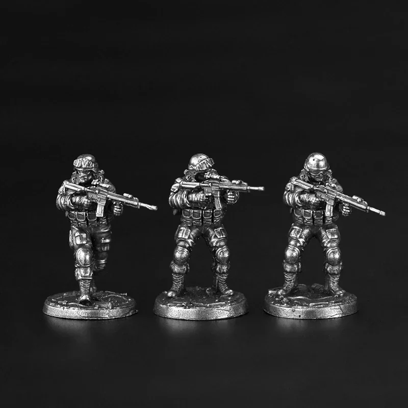 Cupronickel Warfare Guard Model Miniature Ornament Accessories Metal Modern Mini Action Figures Toys Board Game Pieces Figurine
Cupronickel Warfare Guard Model Miniature Ornament Accessories Metal Modern Mini Action Figures Toys Board Game Pieces Figurine